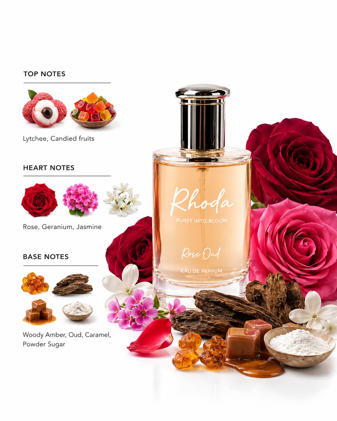 RHODA PERFUMES - ROSE OUD (Sample) - Image 3